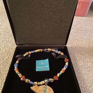 Southwest multi stone necklace